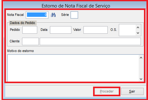 Como proceder para realizar uma importação